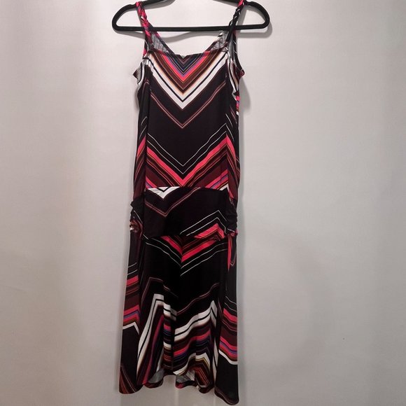 Lascana Multicolor Strappy Sleeveless Dress‎ Size 8 - Picture 2 of 6